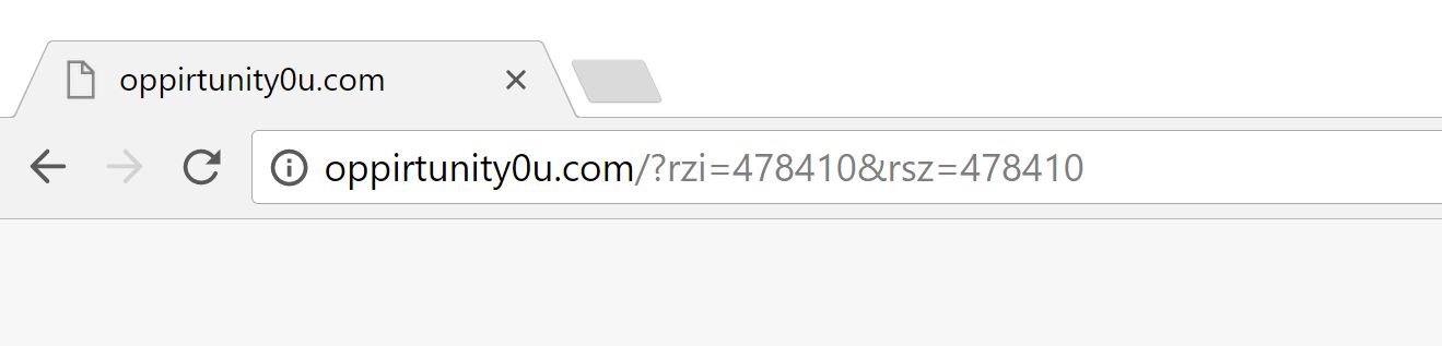 Oppirtunity0u.com redirect virus