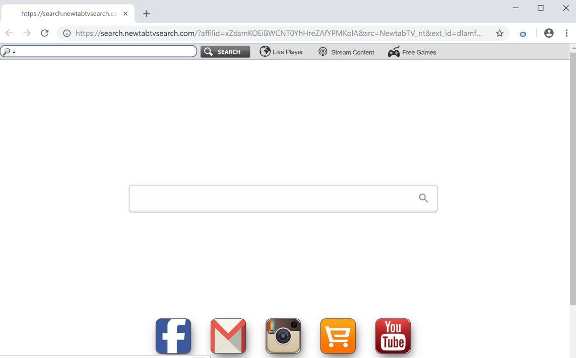 search.newtabtvsearch.com redirect virus
