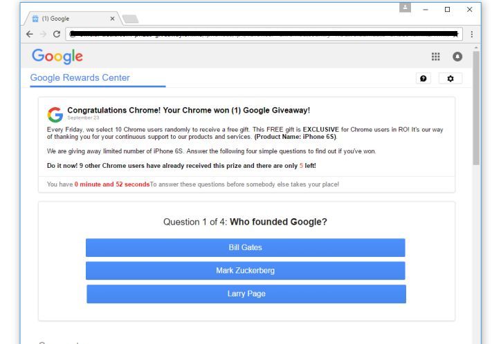 sevensurvey.com virus