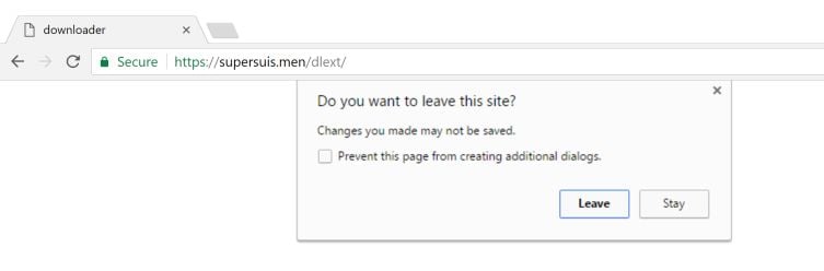 How To Remove Supersuis.men Redirect (add Extension Scam)
