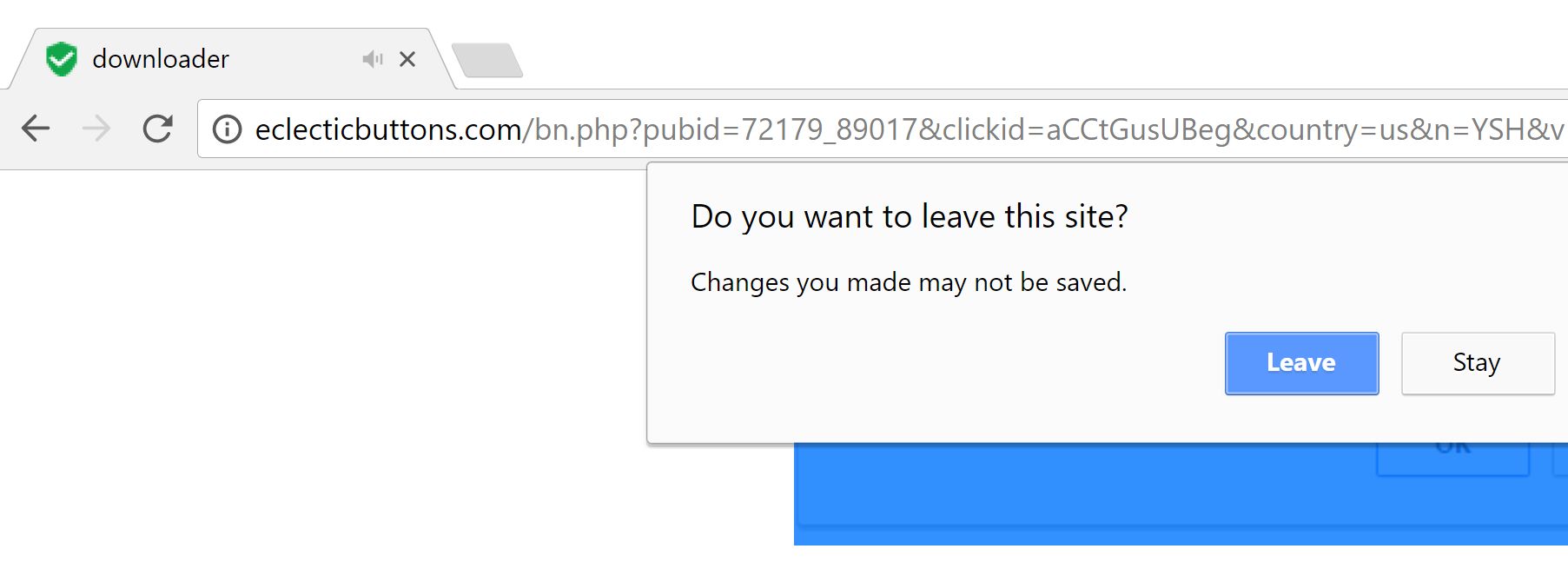 Eclecticbuttons by eclecticbuttons.com Virus