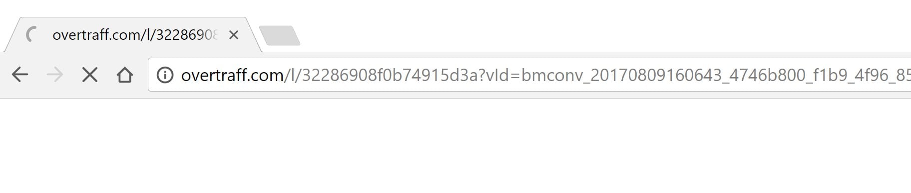 Overtraff.com redirect virus