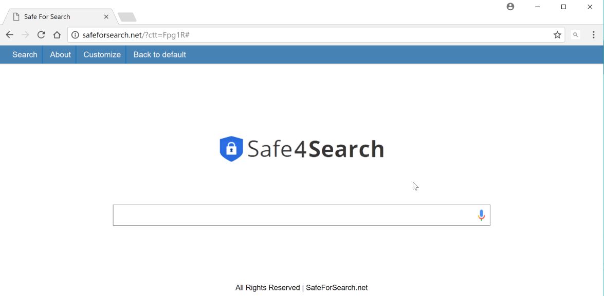 Safe4Search redirect virus