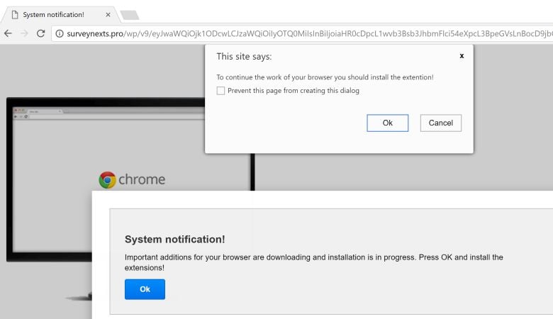 SurveyNext by surveynexts.pro adware