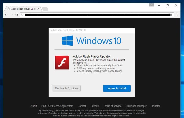 Has Anyone Seen a Missing Scroll Bar? Phony Flash Update Redirects to  Malware