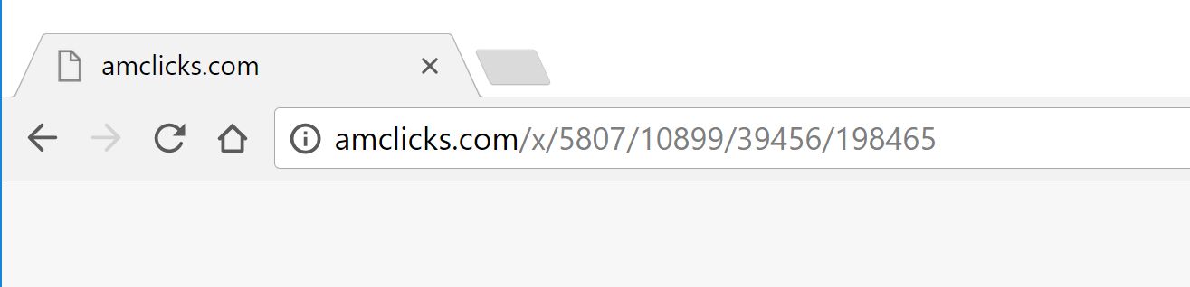 Amclicks.com redirect virus