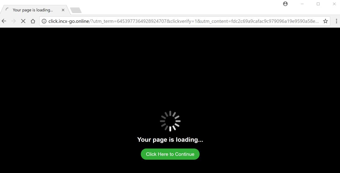 Click.incx-go.online redirect virus