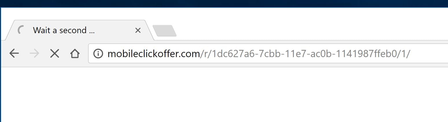 mobileclickoffer.com redirect virus