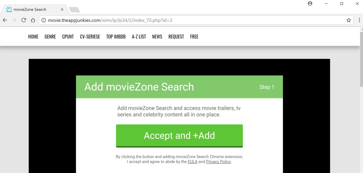 movie.theappjunkies.com redirect virus