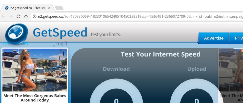 N2.getspeed.co redirect virus