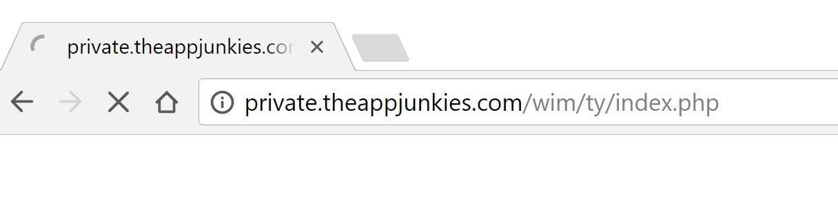 private.theappjunkies.com redirect virus