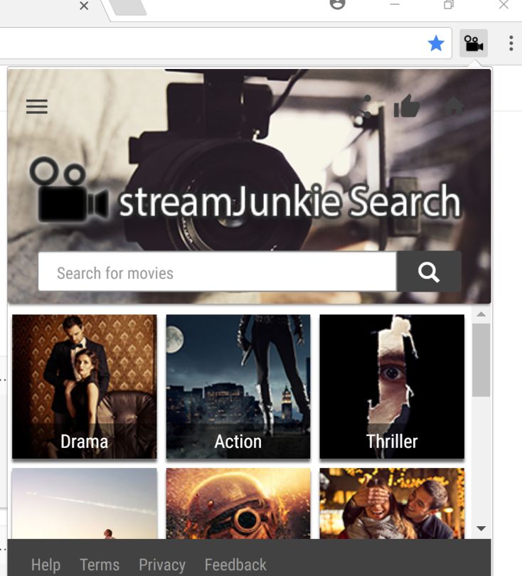 streamJunkie Search redirect virus
