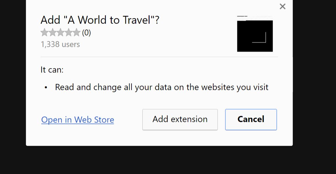 A World to Travel by outblossom.com adware virus