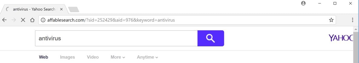 Affablesearch.com Search Redirect virus