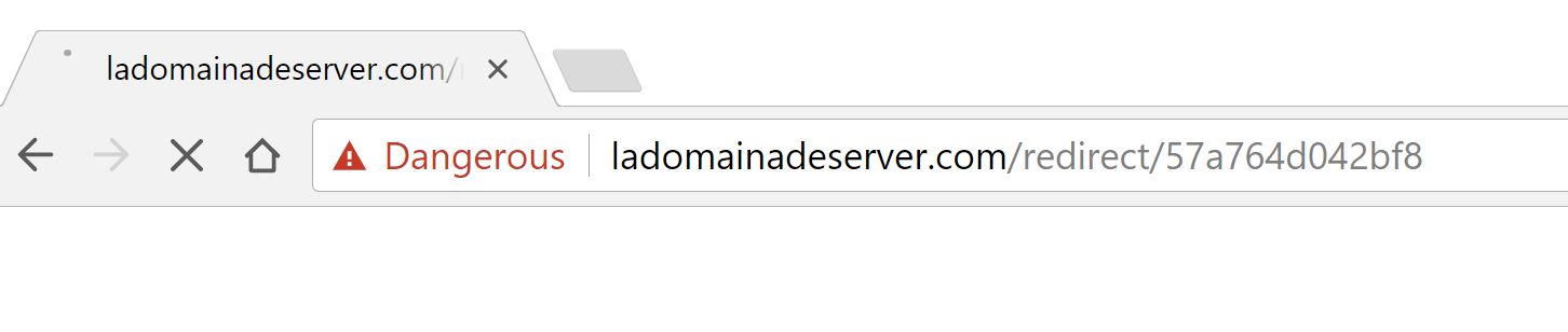Ladomainadeserver.com redirect virus