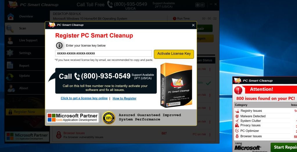PC Smart Cleanup Virus
