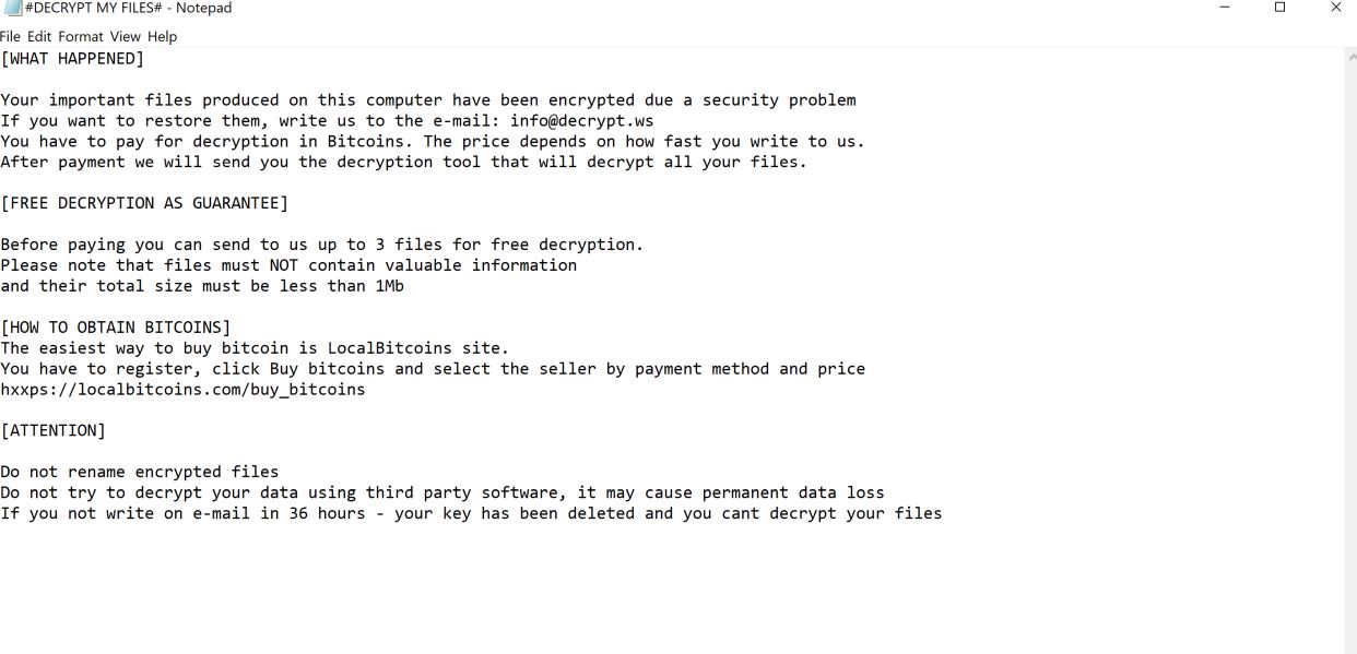 Paradise Ransomware Virus
