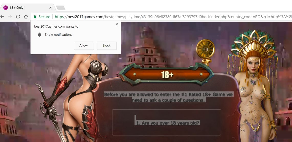best2017games.com pop-up ads virus