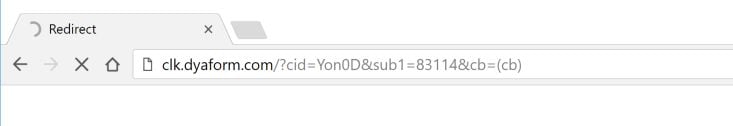clk.dyaform.com redirect virus