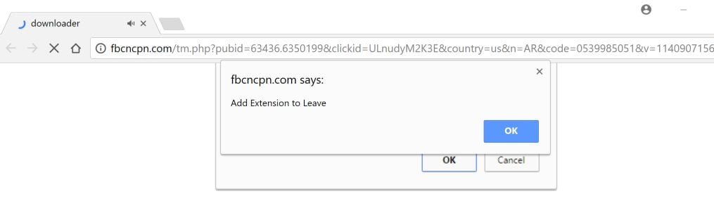 fbcncpn.com Chrome Scam Virus