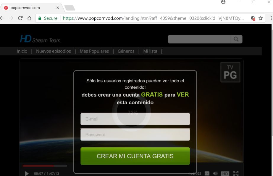 popcornvod.com redirect virus