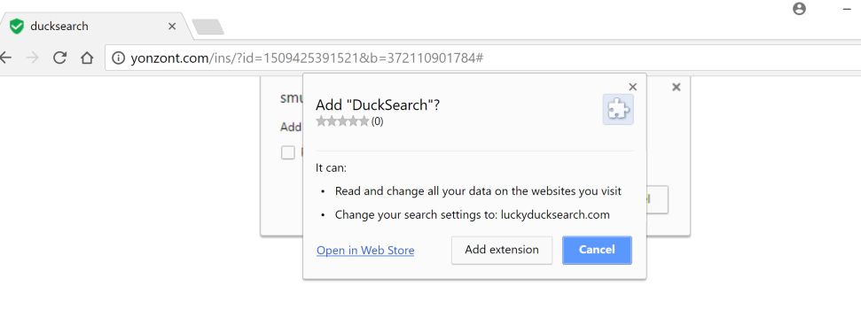 DuckSearch redirect virus