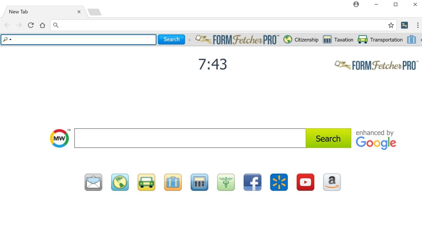 FormFetcherPro Toolbar by myway