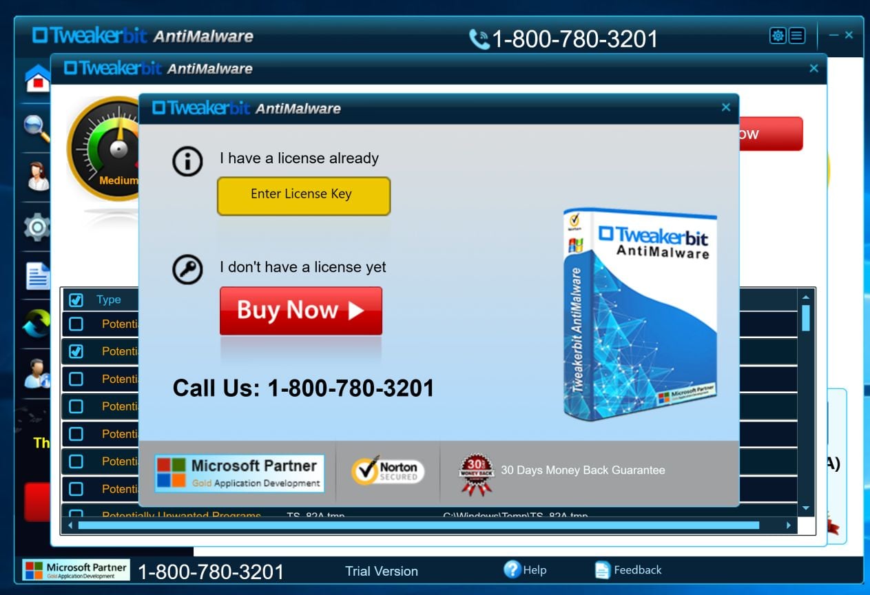 Tweakerbit Antimalware Scam