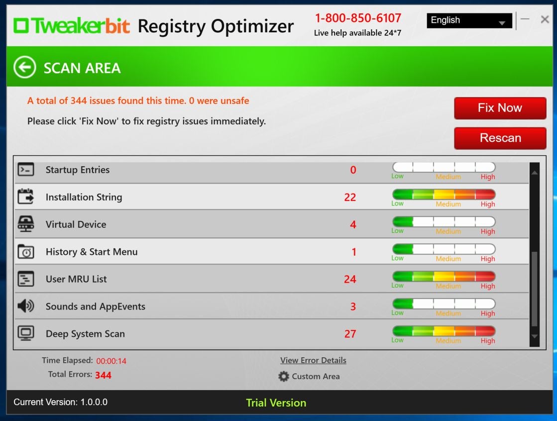 Tweakerbit Registry Optimizer Virus