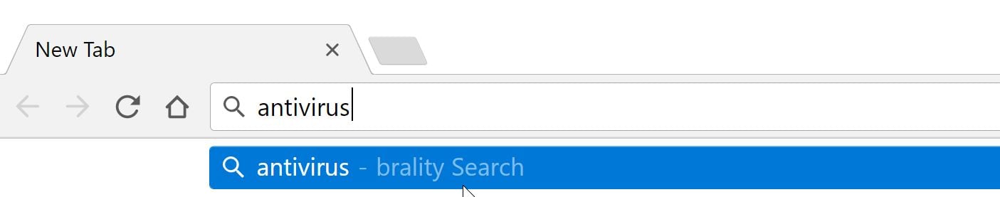 brality search redirect virus