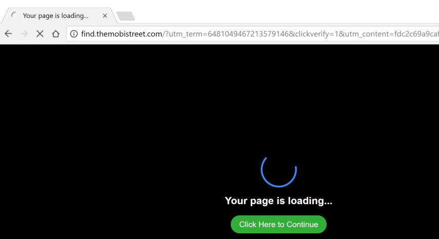 find.themobistreet.com redirect virus