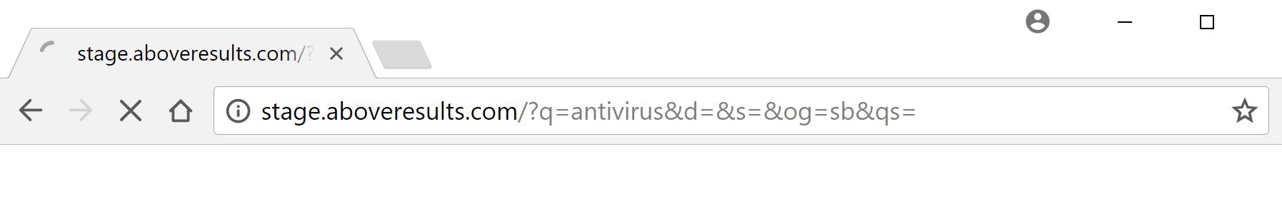 stage.aboveresults.com redirect virus