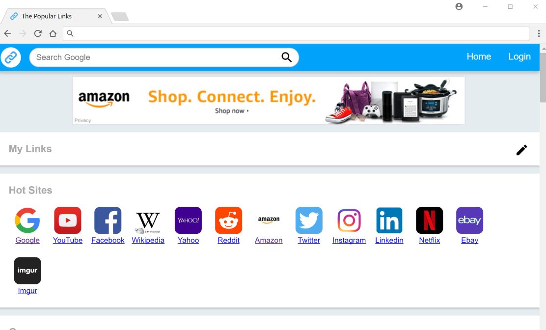 thepopularlinks.com redirect virus