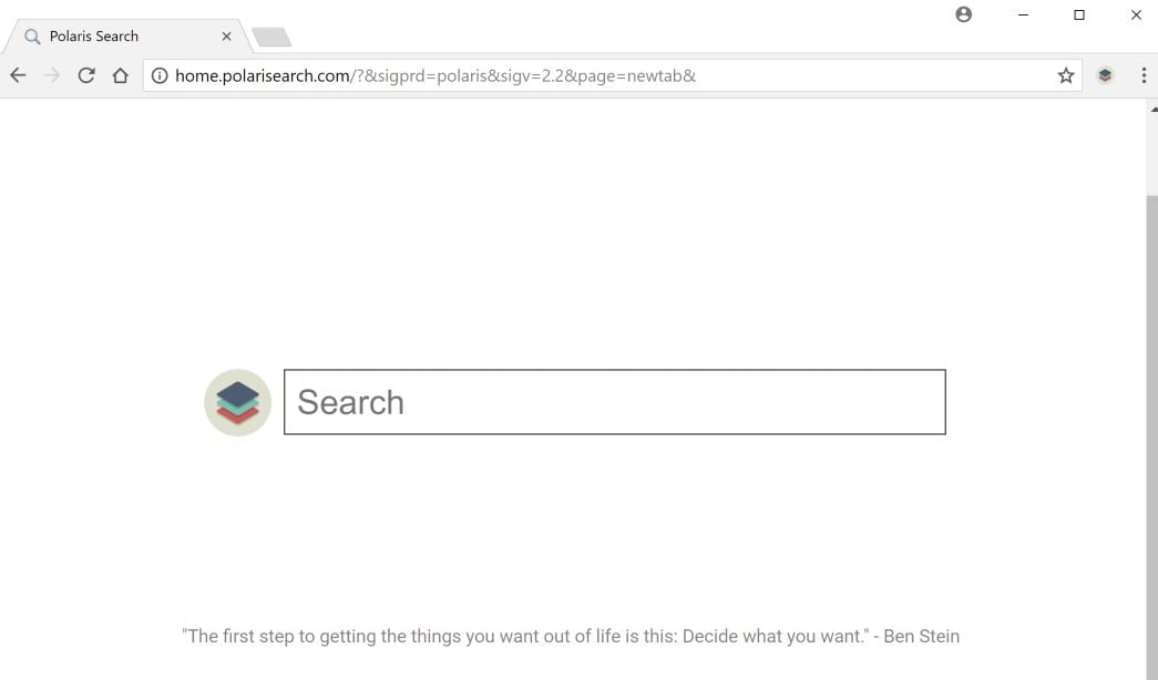 Home.polarisearch.com redirect virus