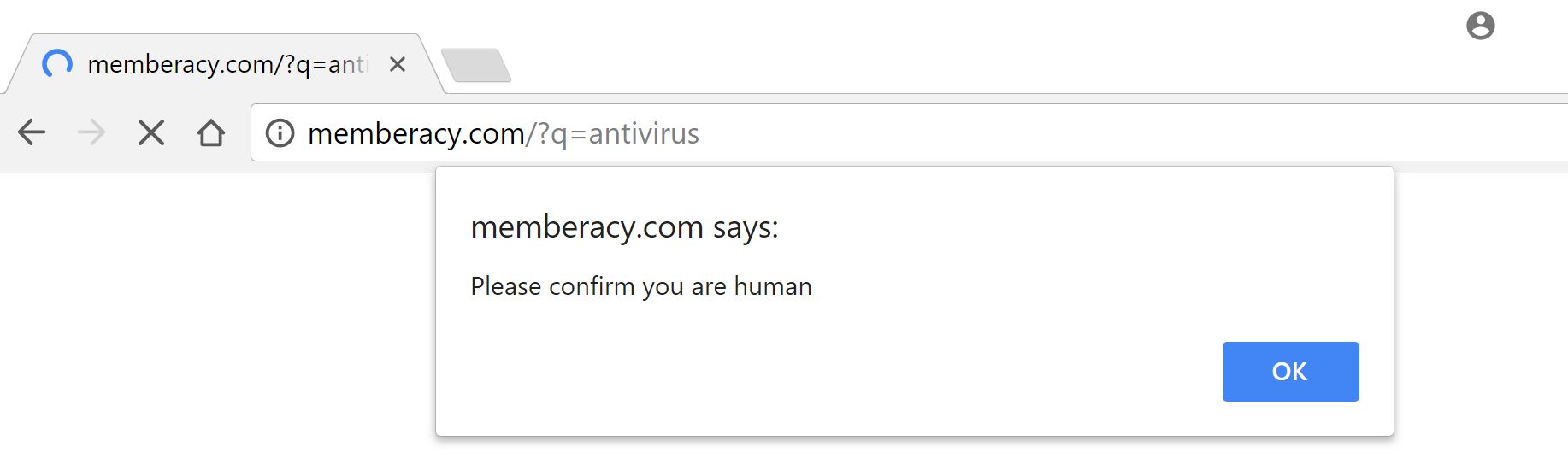 Memberacy.com redirect virus