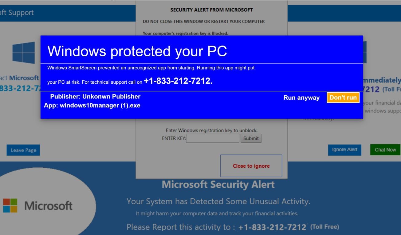 How To Remove Microsoft Security Alert Tech Support Scam