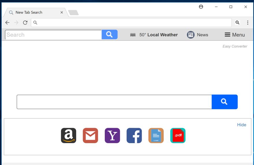 Search.heasyconverter.co redirect virus