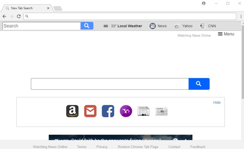 Search.hwatchingnewsonline.com redirect virus