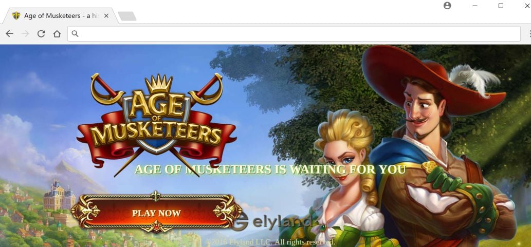 ageofmusketeers.com pop-up ads adware