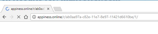 appiness.online redirect virus