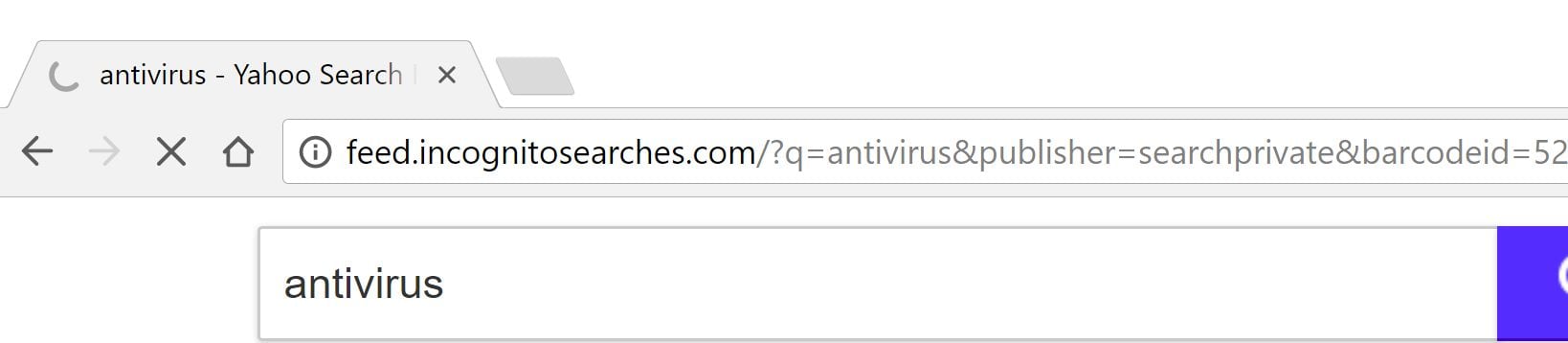 feed.incognitosearches.com redirect virus