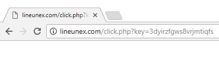 lineunex.com redirect virus