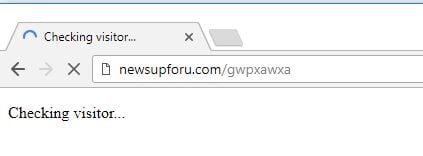 newsupforu.com redirect virus