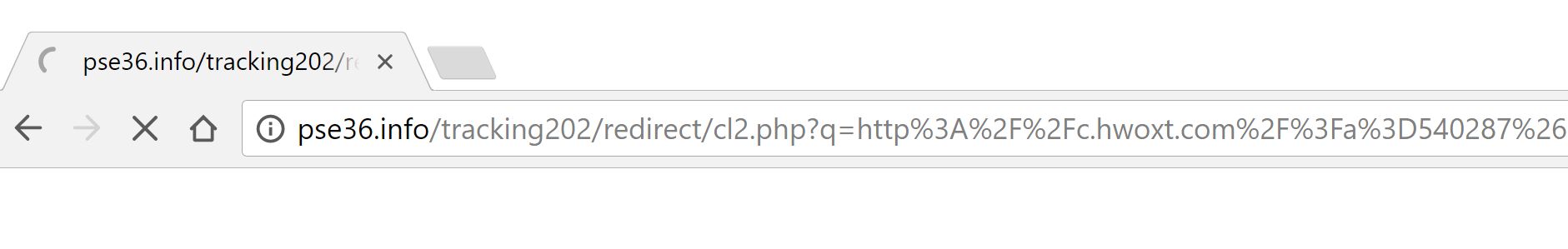 pse36.info/tracking202/redirect/cl2.php?q= redirect virus