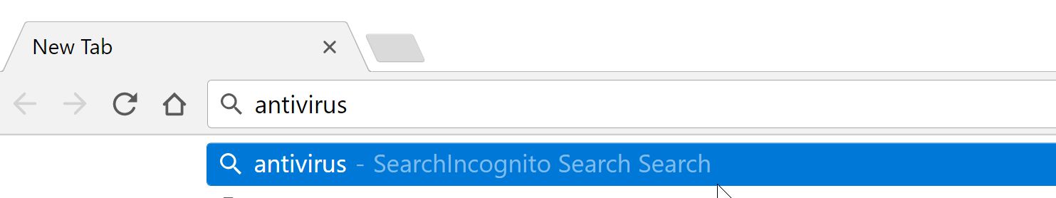 searchincognito search redirect virus