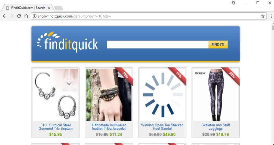 shop-finditquick.com redirect virus