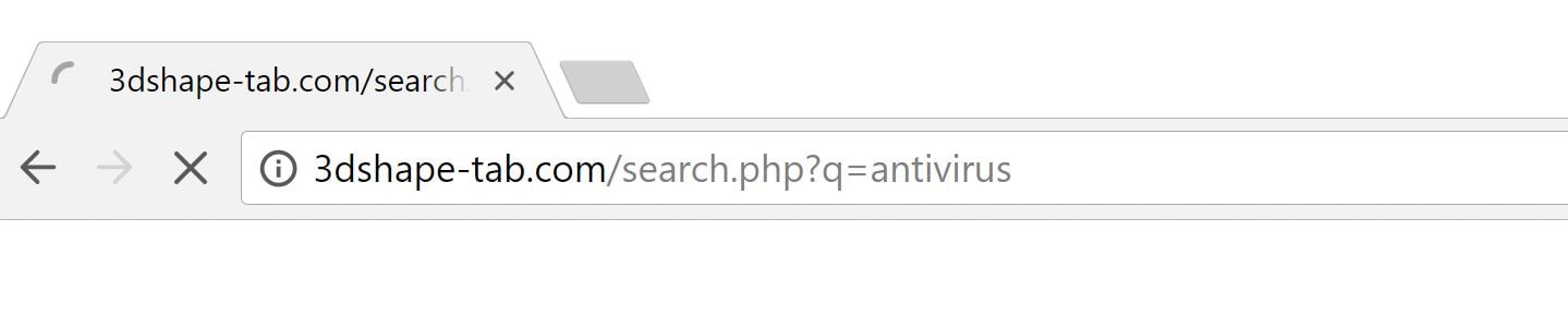 3dshape-tab.com redirect virus