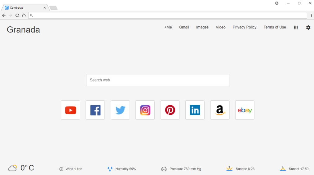 ComboTab New Tab redirect