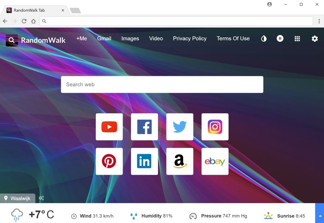 Search.randomwalktab.com redirect virus