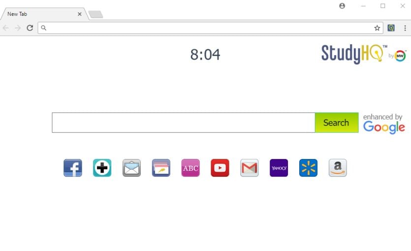 StudyHQ Toolbar redirect